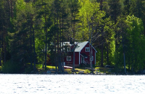 Liden Apartment | Wilderness and water as far as the eye can see! Nature relaxation - far away from the hustle and bustle!