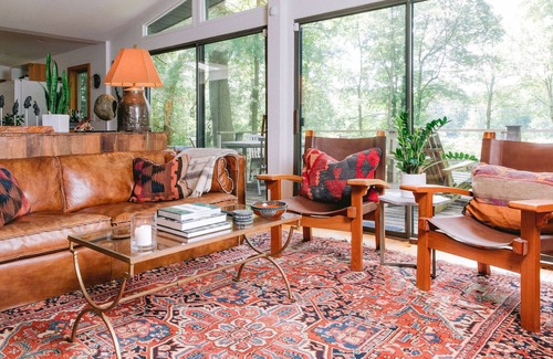 Forestburgh House | Wilderness Lake House: Private Lakeside Retreat on 5 Acres w/Hot Tub