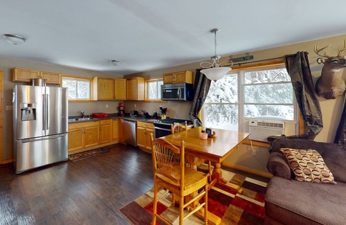 Mio House | Wilderness retreat with lake access, kayaks, grill, W/D, & AC - dog-friendly