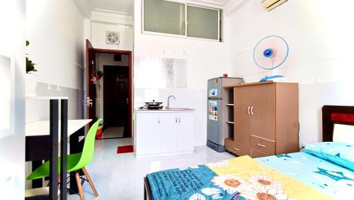 Mang Yang Apartment | Windows Studio HV Xinh Xắn Trung Tâm Q10-Thiên đường ẩm thực-Mua sắm và Chăm sóc sắc đẹp