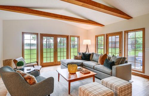 Merrillan House | Wisconsin Home with Dock on Lake Arbutus!