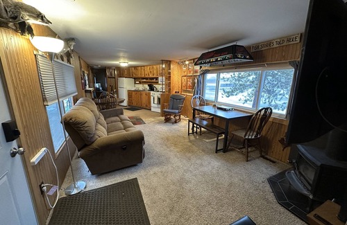 Tomahawk House | Wisconsin River, Lake Mohawksin, W/D, Firepit, Fishing, Snowmobile, ATV/UTV