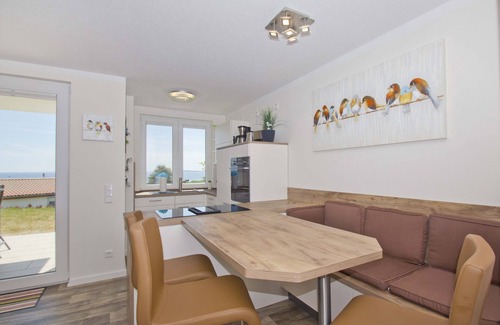 Gohren Apartment | With sea view and terrace, use of swimming pool and sauna - sea view apartment 68