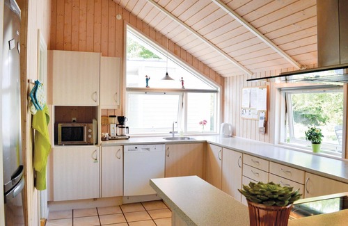 Skibby House | Within walking distance of the fjord is this large, spacious vacation home with plenty of room for t