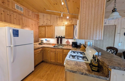 Sayner Cabin | Wolf Point Cabin | Firepit, Hammock, Lake Access, Dogs OK w/fee