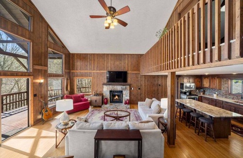 Wolf Laurel Cabin | Wolf Ridge Retreat | Upscale Cabin in Private Wolf Laurel | Ski & Golf Development