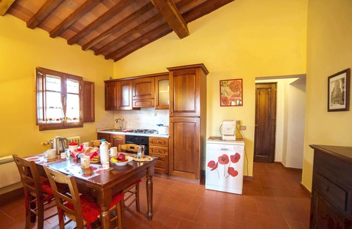 Donnini Other | Wonderful apartment in small farmhouse with pool and garden