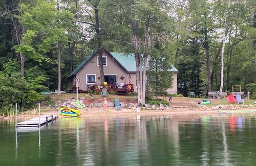 Gaylord House | Wonderful house on sandy beach, sports lake close to golf, bike/snowmobile trail