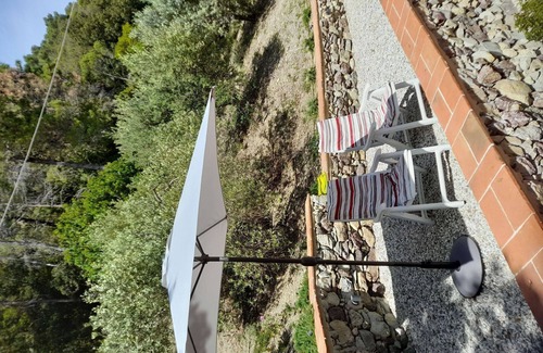 Castellina Marittima House | Wonderful private villa for 4 people with A/C, WIFI, TV, patio, panoramic view and parking