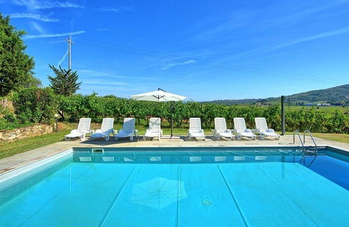 Pergine Valdarno Villa | Wonderful private villa with WIFI, private pool, TV, patio, panoramic view, parking, close to Arezzo