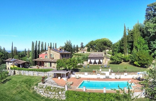 Gambassi Terme Villa | Wonderful private villa with A/C, WIFI, private pool, TV, terrace, panoramic view and parking