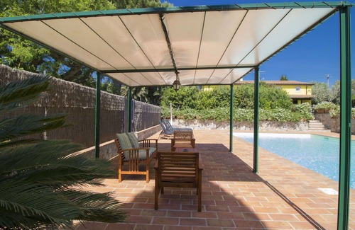 San Vincenzo House | Wonderful private villa with WIFI, A/C, private pool, TV, patio, pets allowed and parking