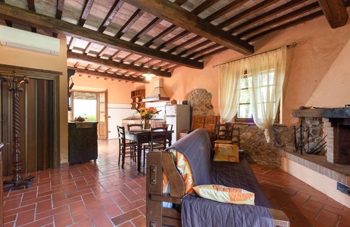 Cinigiano House | Wonderful private villa with private pool, A/C, WIFI, TV, patio, pets allowed and panoramic view