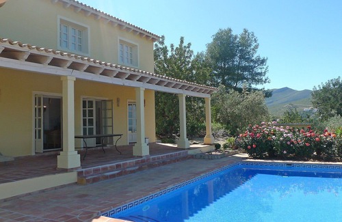 Adsubia House | Wonderful private villa for 6 guests with private pool, WIFI, A/C, TV, terrace and panoramic view