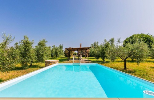 Bibbona House | Wonderful private villa for 5 guests with WIFI, private pool, TV, patio, panoramic view and park.