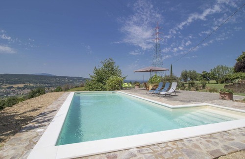 Montoro Villa | Wonderful private villa for 10 people with WIFI, A/C, pool, TV, panoramic view and parking