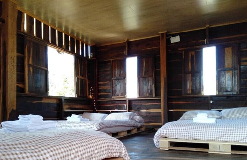 Bao Loc House | Wood House for rent with big balcony gardenview and lake view