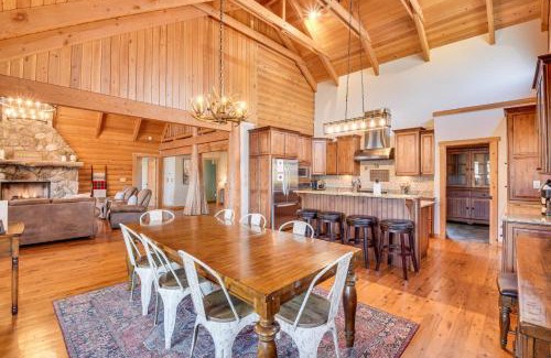 Sapphire House | Wooded Cabin Mtn Views, Hot Tub and 2 Decks!