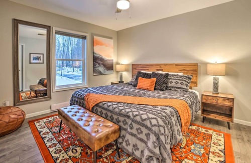 Michaywe House | Wooded Gaylord Getaway Near Otsego Lake!