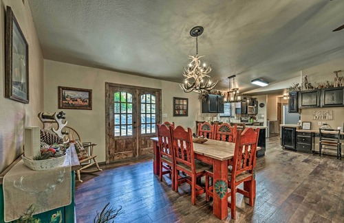 Ruidoso Cabin | Wooded Ruidoso Hideaway w/Deck: Ski, Hike & Golf!