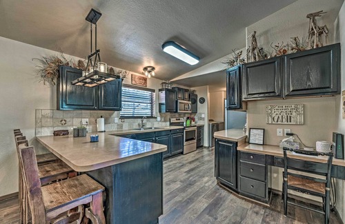 Ruidoso Cabin | Wooded Ruidoso Hideaway w/Deck: Ski, Hike & Golf!