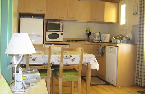 Saint-Pierre-d'Oleron Ski Chalet | wooden chalet in the gardens of St Pierre