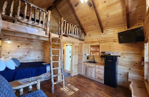 Scio House | Wooden Chic Cabin Fully Stocked in Ohio