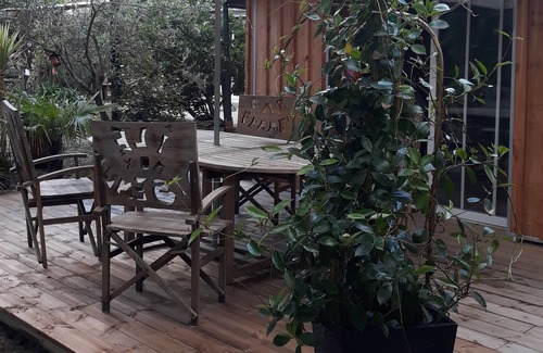 Lege-Cap-Ferret Cabin | Wooden house with spa and sauna