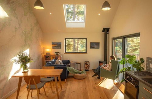 Nethy Bridge Cabin | Woodland Cabin in the Cairngorms National Park, Scottish Highlands