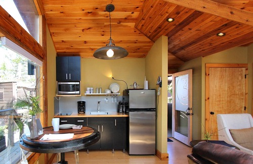 Bryson City Cabin | Woodland Loft 3 - Modern-Industrial Mountain Getaway for Two