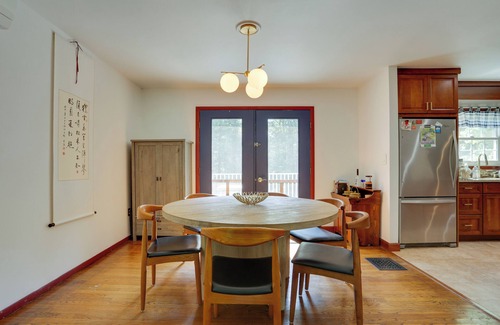 Woodstock House | Woodstock Getaway w/Hot Tub ~ 2 Mi to Dtwn!