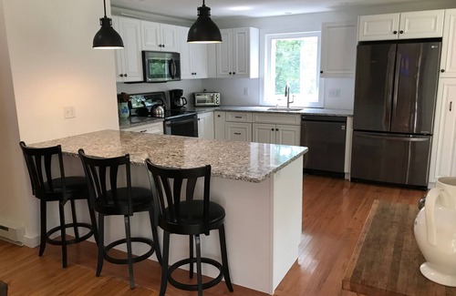 West Tisbury House | Woodsy Home w/Outdoor Living: Deck/Balcony/Patio. Close to Long Pt. & Lambert Cv