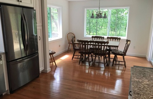 West Tisbury House | Woodsy Home w/Outdoor Living: Deck/Balcony/Patio. Close to Long Pt. & Lambert Cv