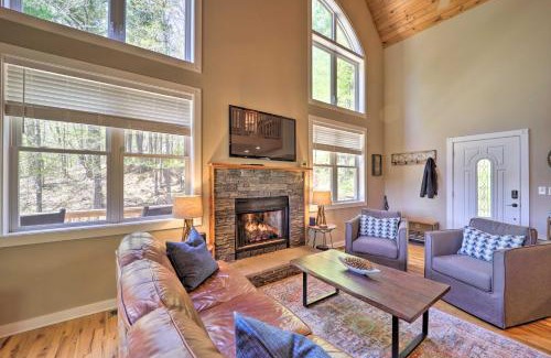 Boone House | Woodsy Mountain-View Getaway with Hot Tub!