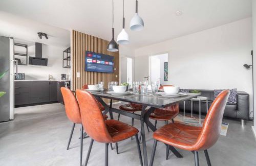Wesel Apartment | WORKER'S HOME D30 - Reihenhaus mit 4 Schlafzimmern für 6 Personen