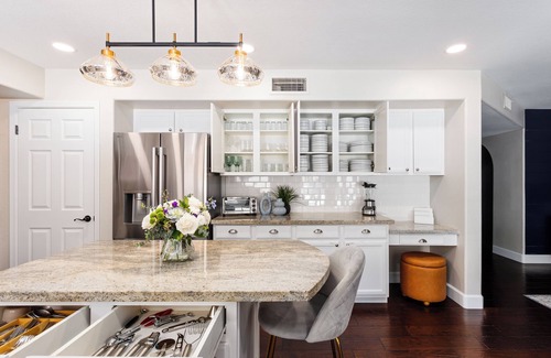 Scarlett Canyon House | WOW$100K+NewBackyard, $75K Interior: 4Br+BonusRm+3Ba+HtdPool*HotTub*Golf*FirePit