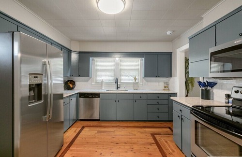 Downtown House | WOW! Updated Downtown Bentonville Charmer w/HOT TUB, Secure Bike Storage