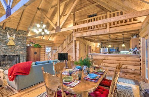 Alpendorf House | Wraparound Deck Linville Mountain Cabin