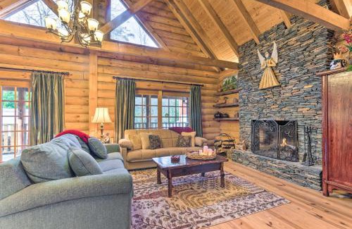 Alpendorf House | Wraparound Deck Linville Mountain Cabin