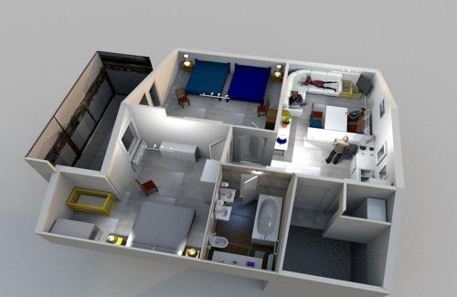 Weitramsdorf Apartment | Wunderschöne klimatisierte Wohnung in Weidach