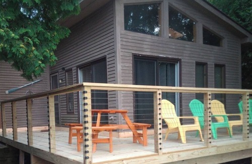 Putnam Station House | Year-Round Lake George Access with Easy Walk to Gull Bay Beach & Boat Launch