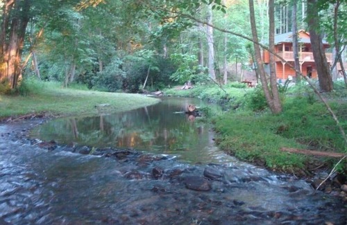 Robbinsville Cabin | Yellow Creek Cabin, Secluded, on Creek, N.C. Trout Stream, near Fontana