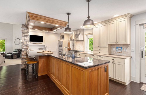 Holland House | Yemi's Place: Luxe Macatawa Home, Hot Tub, Fire Pit, Game Room
