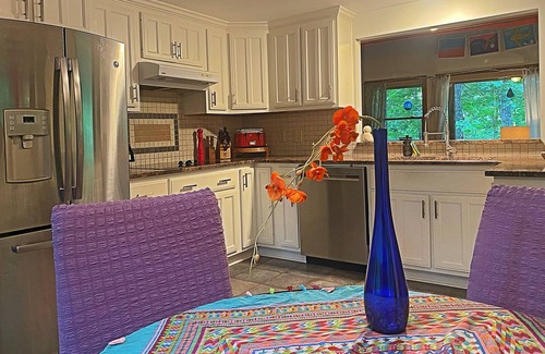 Blairsville House | Yoga & Peaceful, Elegant, Bohemian Vibes Surrounded by Forest