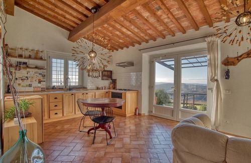 Castell'Azzara House | Your Own Private Tuscan Retreat with Stunning Views, Jacuzzi and Sauna