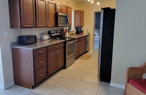 Port Saint Lucie House | Your vacation oasis, quiet neighborhood, private pool, and backyard wildlife
