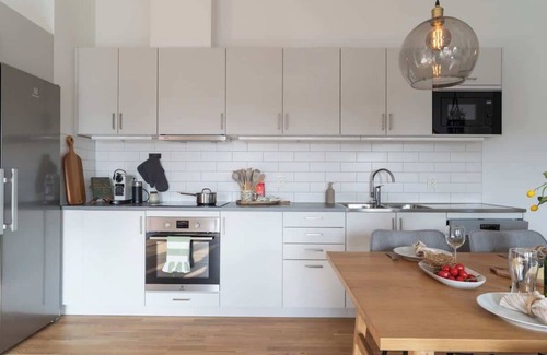 Bastad Condo | Youthful 3BR Flat w Balcony and Hobby Game Board