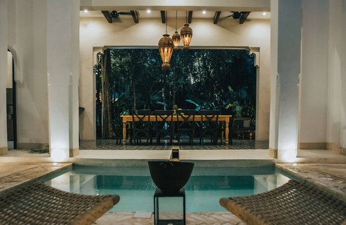 Tulum Villa | Yum Kaax 8BR Luxury Villa - full concierge- group & events - rooftop pool & more