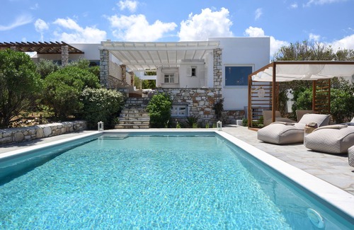 Paros Villa | Zefyros - Sea view Private Pool Villa