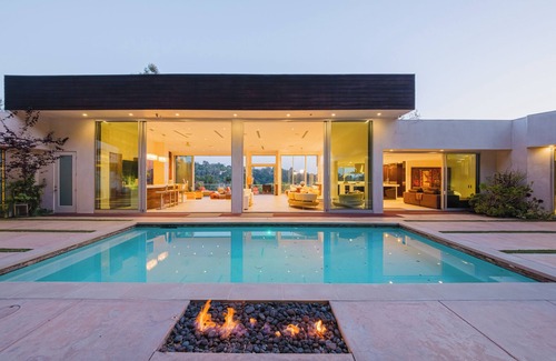 Beverly Hills House | Zen Estate - Luxurious 5BR Beverly Hills Sanctuary with Pool & Canyon Views